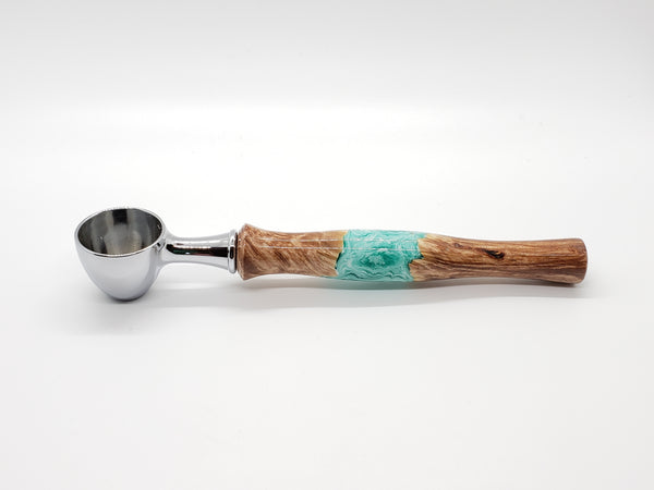 Coffee Scoop - Maple Burl and Resin Hybrid