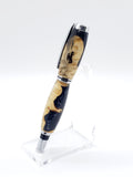 Jr. Gentleman Rollerball Pen - UW - Buckeye Burl & Resin