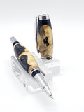 Jr. Gentleman Rollerball Pen - UW - Buckeye Burl & Resin