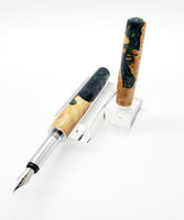 Fountain Pen - Maple Burl Hybrid