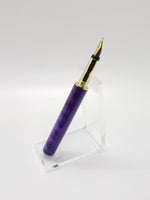 Fountain Pen - Purple Curly Cottonwood