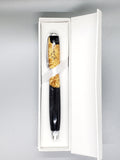 Magnetic Graduate Rollerball Pen - UW - Maple Burl & Resin